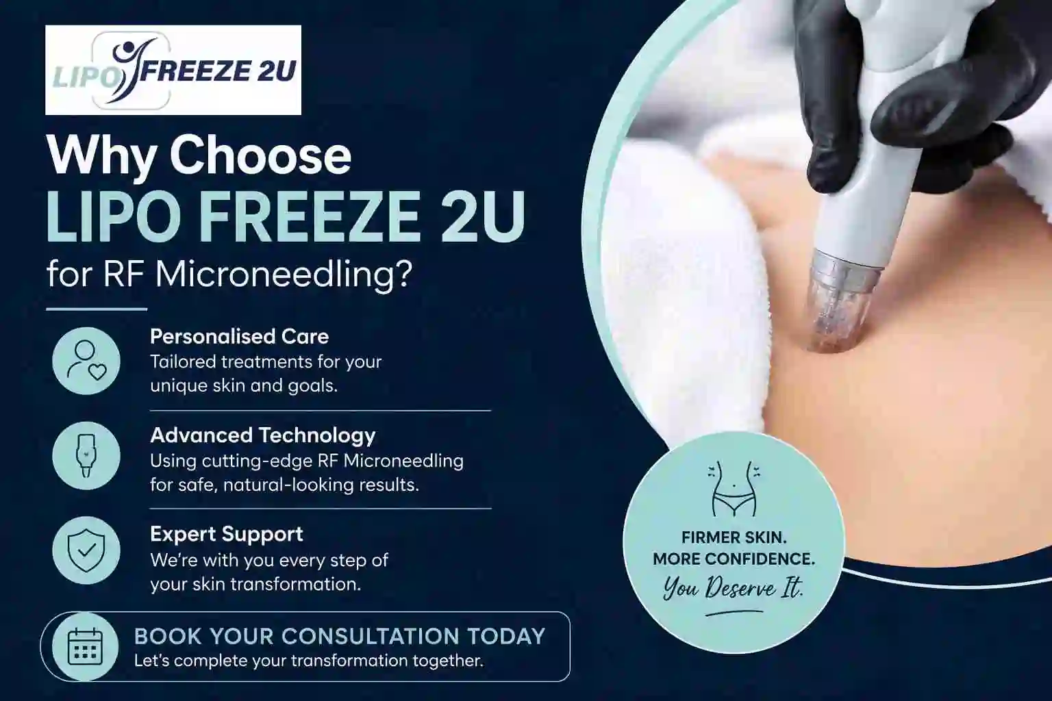 Why Choose LIPO FREEZE 2U for RF Microneedling Bexhill?